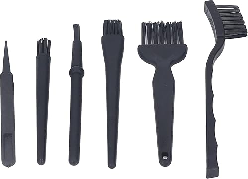 Miniatura 3 de Cepillo de teclado portátil antiestático, cepillo de limpieza electrónica con pinzas, cepillo antiestático, aspiradoras de computadora