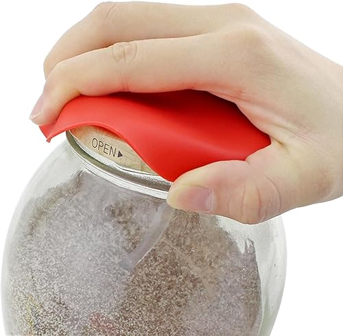 Miniatura 3 de 7 almohadillas para abridor de tarros, adecuadas para abridor de tarros para manos débiles, pinzas de goma para abrir tarros, abridor de tarros para