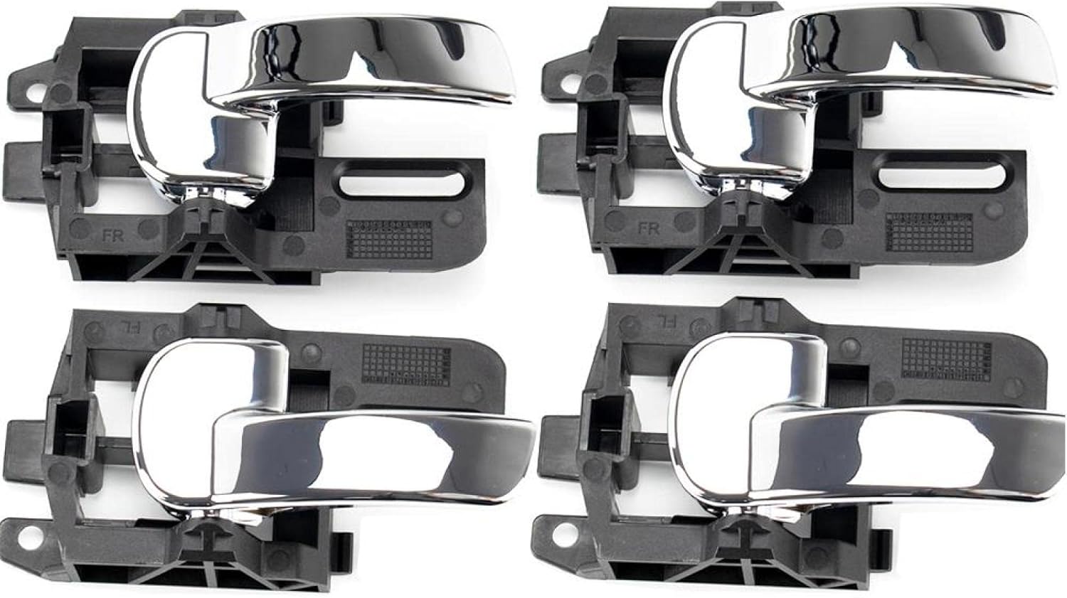 Car Interior Door Handle for Nissan Qashqai J10 Dualis, 2Pair Left Right Front Rear Interior Door Handle