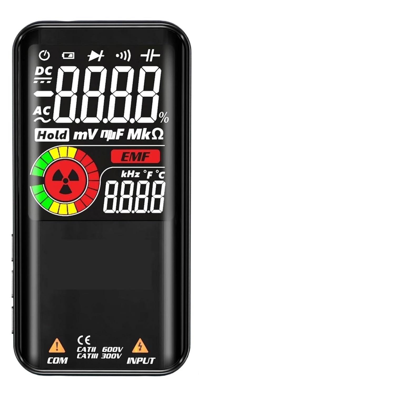 Digital Multimeter S10 S11 S20 Profesional multimetro Smart DC AC Voltage Capacitor Ohm Diode NCV Hz EMF Tester Detector(S20 EMF Multimeter)