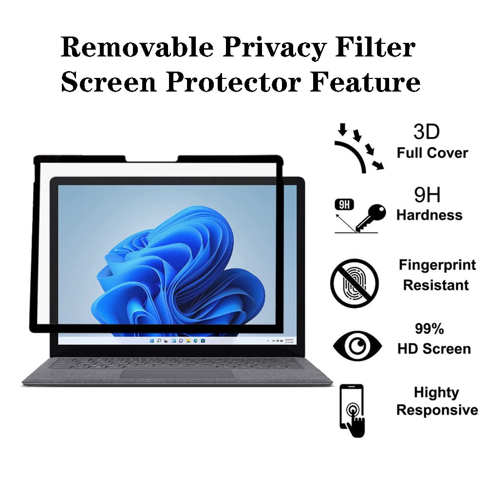 Protection écran AtFoliX Pour Surface Laptop 3 13,5″ – Lot De 2 Films Mats Antichoc