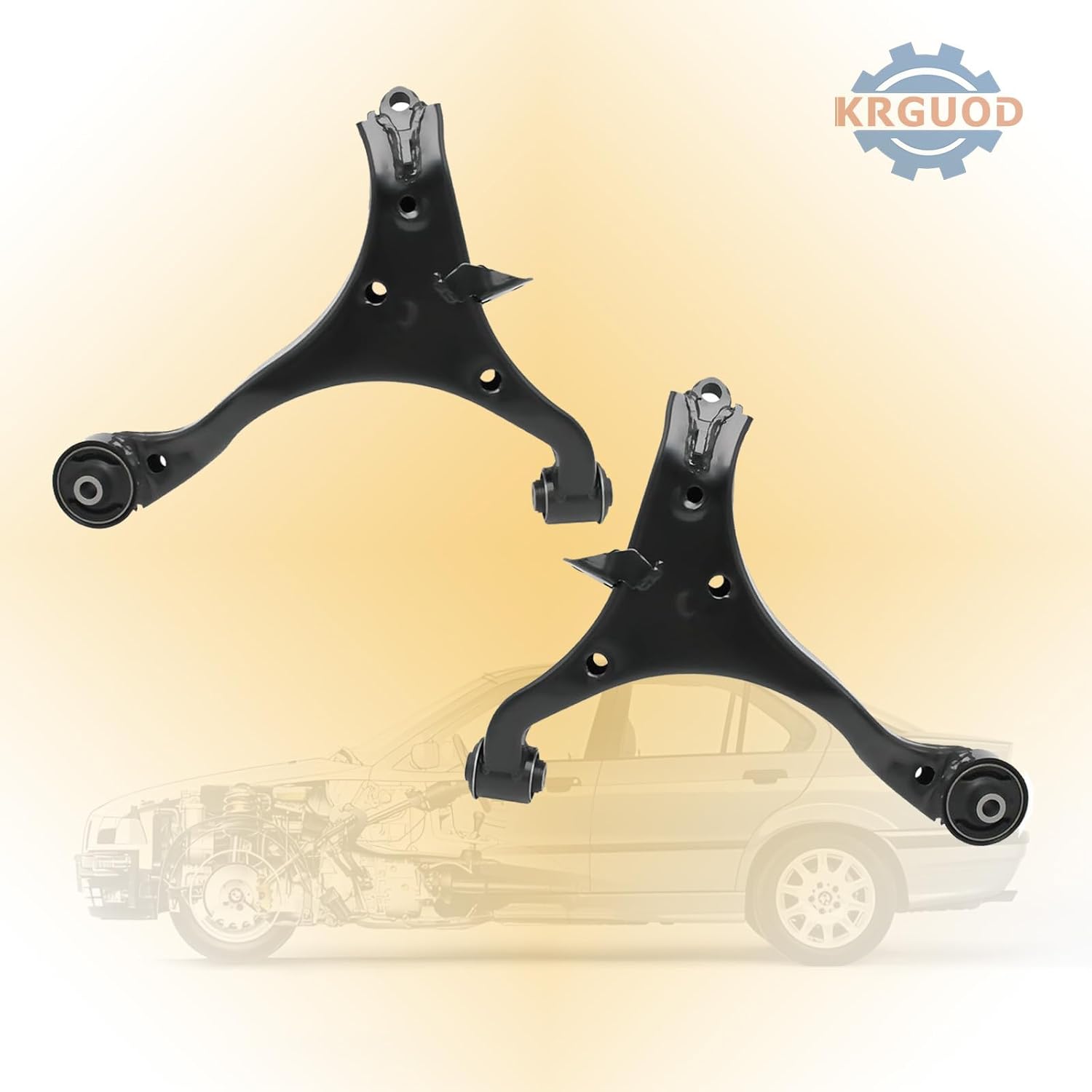 Front Lower Control Arm with Ball Joint Tie Rods Sway Bar Kit Fit for 2001 2002 2003 2004 2005 Honda Civic Sedan & Coupe Suspension kit K640288 K640287-8 pcs