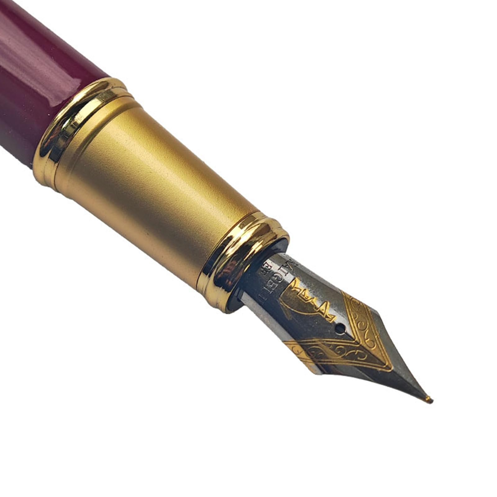 Penna stilografica con pennino Iridium EF/F/M, idea regalo per studenti, ufficio, forniture di cancelleria (RD, media)