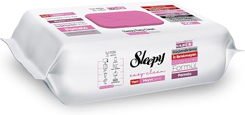 Sleepy Meyve Serisi Yüzey Temizlik Havlusu Mendili Pomelo 100 Yaprak