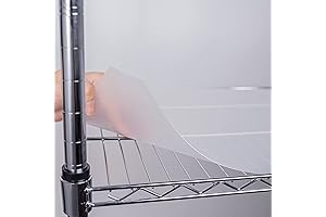 5 Sheets Upgraded Wire Shelf Liners Fits Most 36 Inch Shoe Rack Shelves