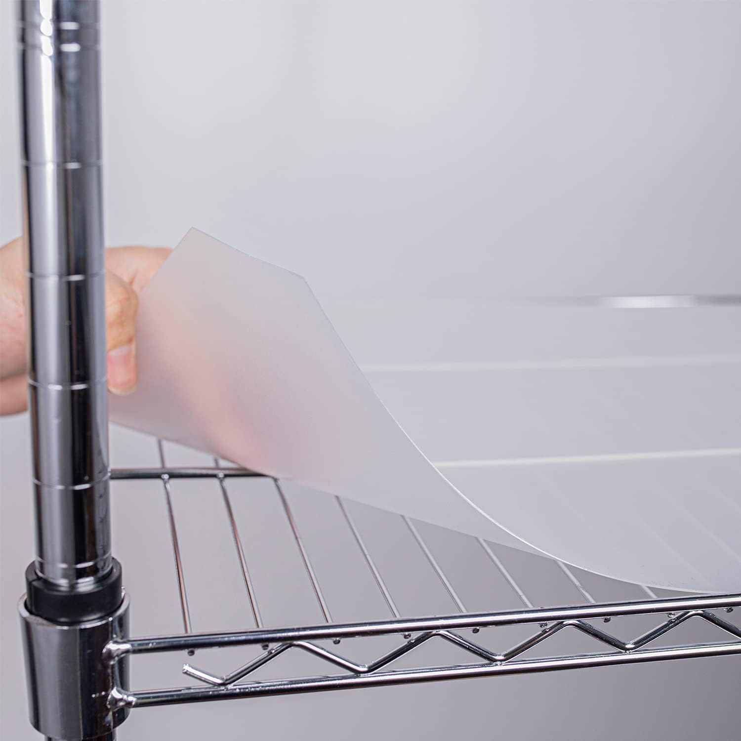 Amazon.com - PVC Shelf Liners for Wire Shelving, 4 Pack, Clear Shelf ...