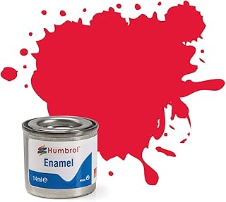 Humbrol 14ml No.1 Tinlet Enamel Paint 238 Arrow (red Gloss Tinlet)