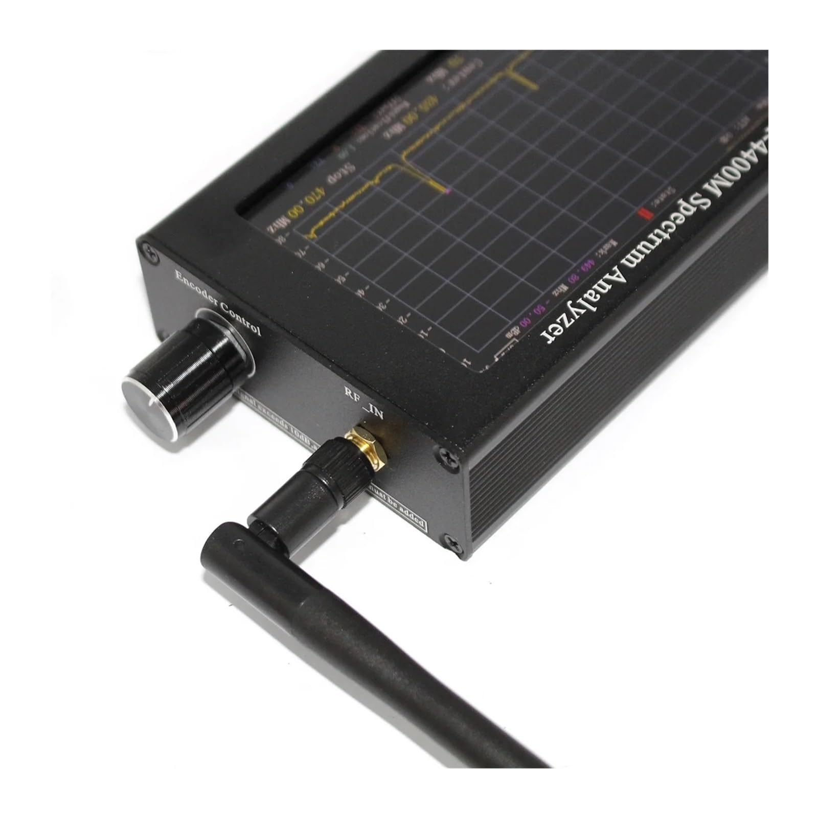 Analizador de Espectro, Analizador de espectro de 35M-4400MHz, pantalla LCD de 4,3 pulgadas, analizador de espectro portátil profesional, medición de señal de inteono