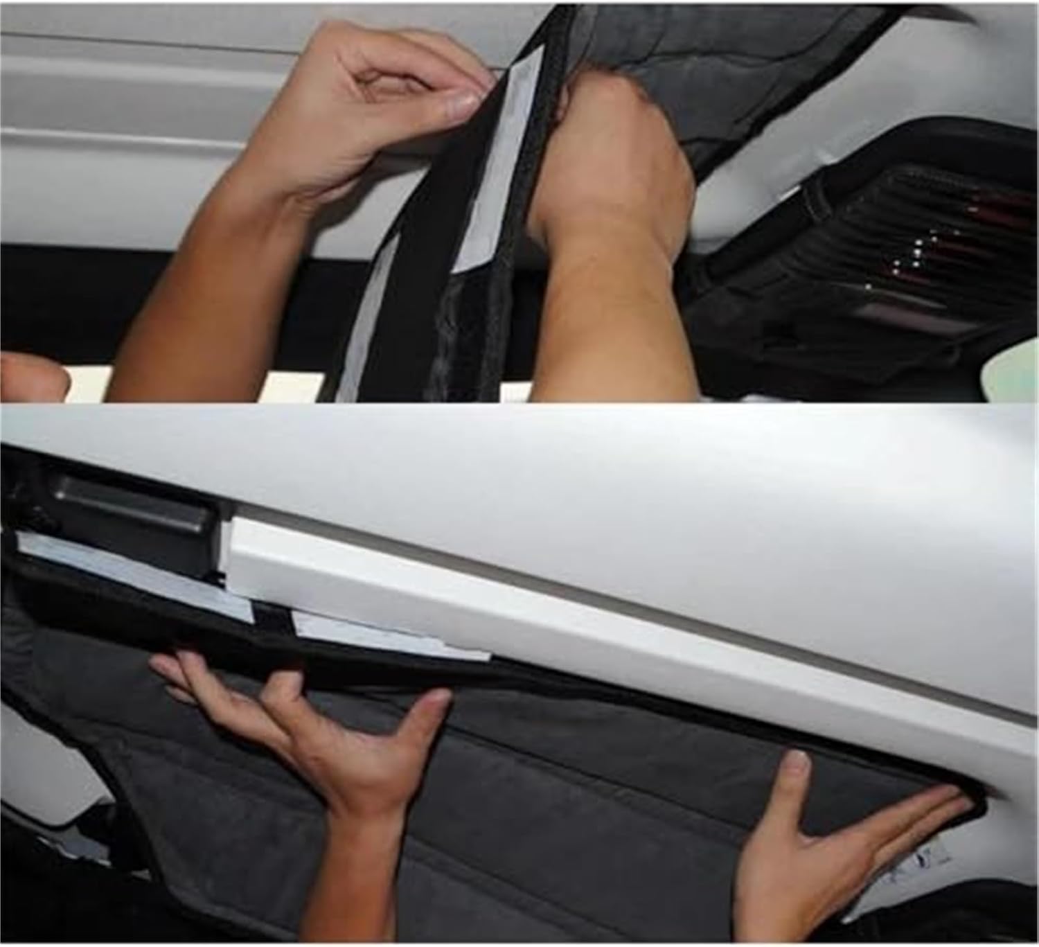 ジープ ラングラー JK 2012-2017 2/4ドア カールーフ断熱コットンパッド リアウィンドウ断熱コットンマット インテリア