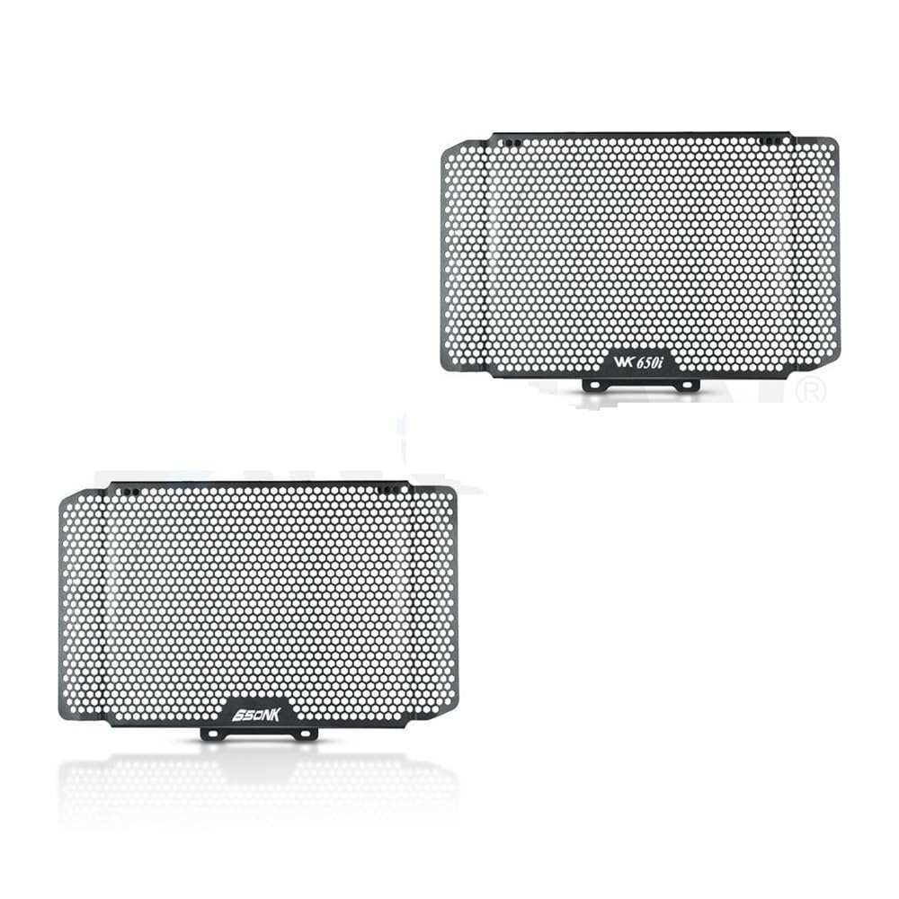 Protector Radiador para CF Moto 650NK WK650i Motocicleta Radiador De Aluminio Cubierta Protectora para Parrilla 650 NK WK 650i 2013 2014 2015 2016 2017 Accesorios