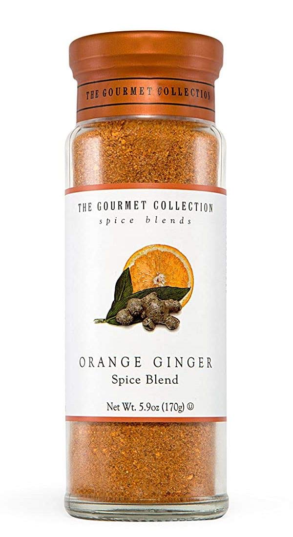The Gourmet Collection Spice Blends, Orange Ginger Seasoning Blend - Duck, Fish, Meat, Chicken, Salads, Soups Ground Ginger Garlic Seasoning