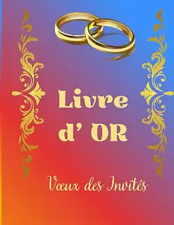 livre d' or mariage: voeux pour cérémonie de mariage ou fiancailles