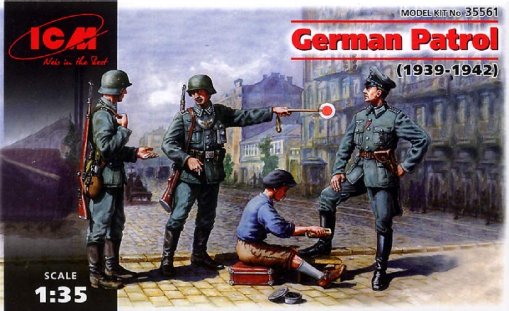 Icm Models German Patrol 1939-1942 Building Kit