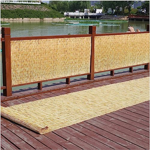 HynJGih Schermo for recinzione for la privacy del giardino, recinzione a lamella, recinzioni decorative, recinzioni resistenti alle intemperie protezione della privacy, schermatura a lamella(140cmx300