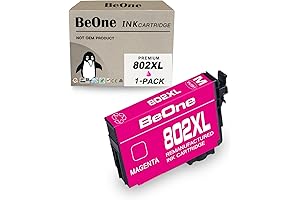 Epson 802XL Remanufactured Ink Cartridges (Magenta)