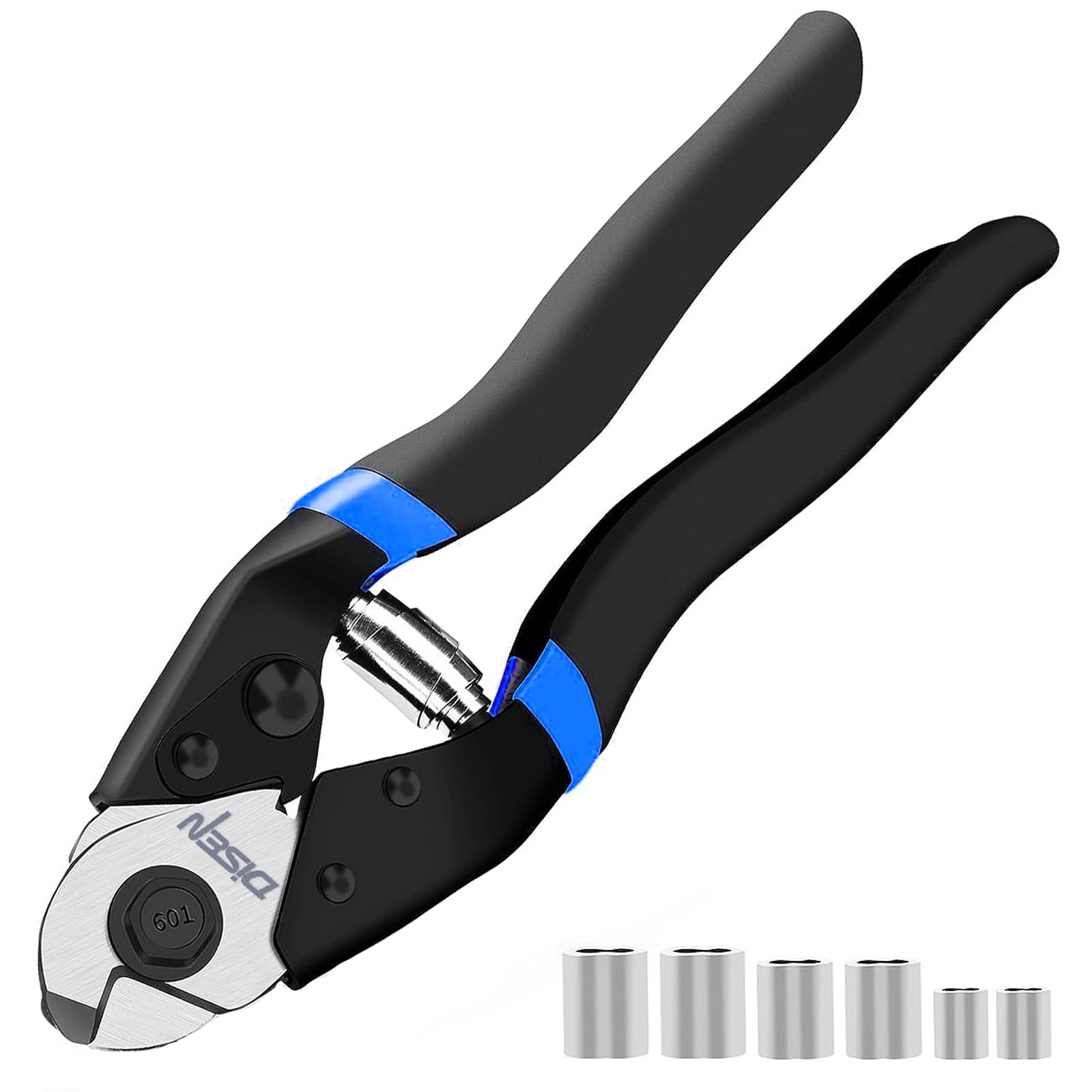 DISEN Wire Cutters Heavy Duty Cutting Up to 3/16", Cable Cutters for Fence