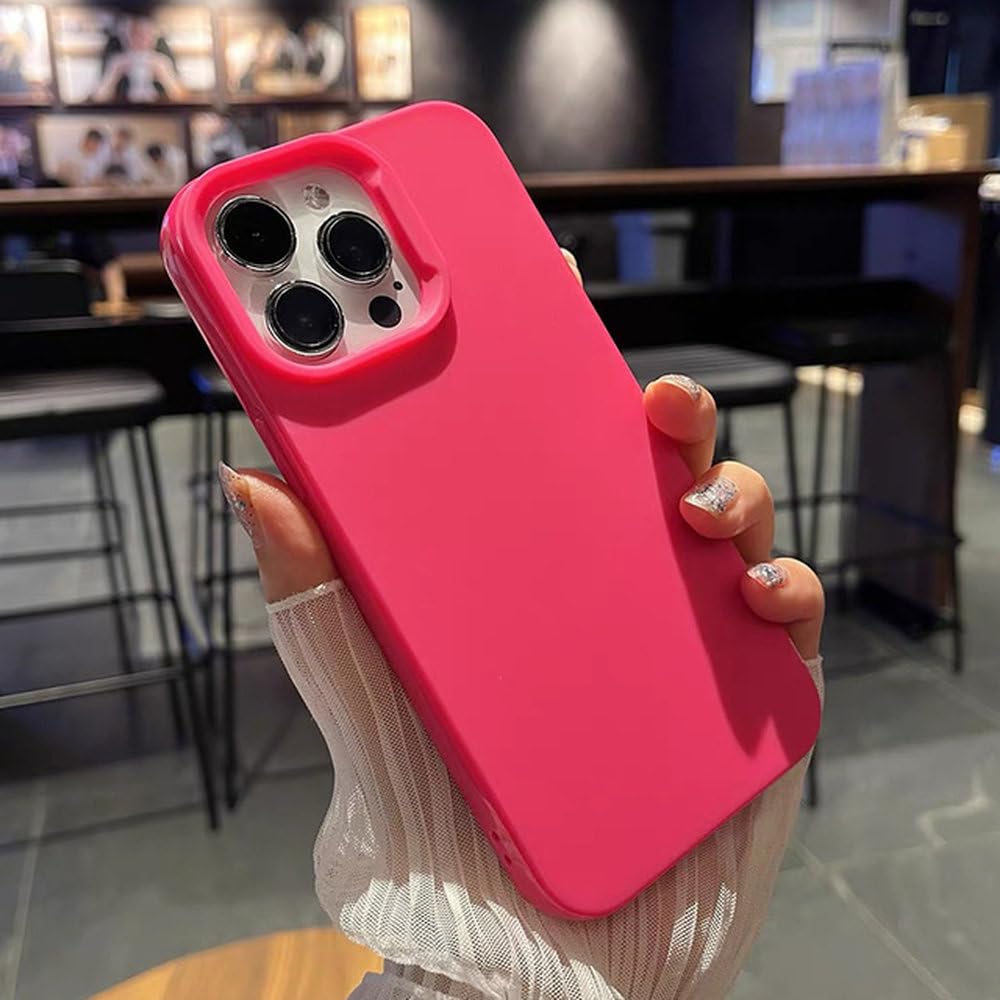 Coque silicone liquide iPhone 13 et 14 tendance couleur bonbon - 7