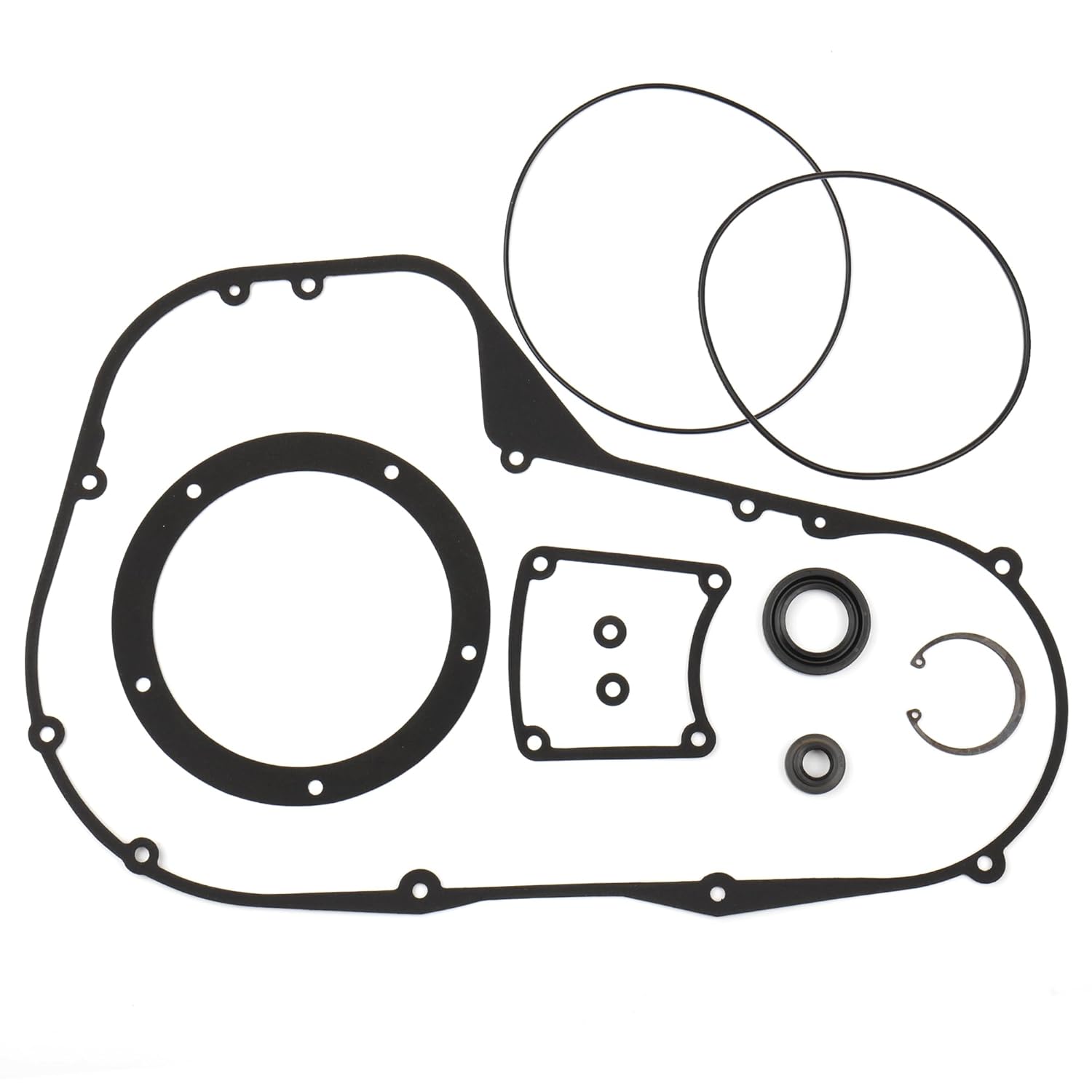 1999-2006 Twin Cam Touring Primary Cover Gasket Clutch Inspection Seal Set for Harley 1999-2006 Twin Cam Street Glide/Electra Glide FLHT/Road Glide FLTR/Road King FLHR Models