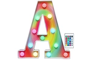 Ledido Marquee Letter Lights - Illuminate Your Space & Express Yourself!