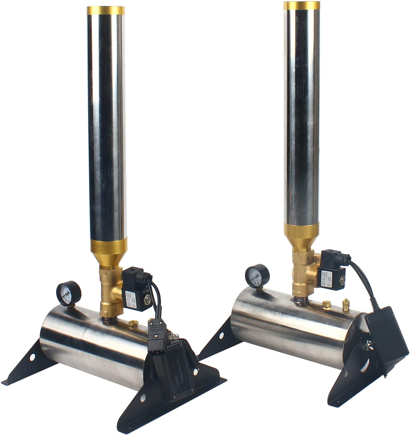 Confetti Salute Machine 2pcs Stainless Steel Celebration