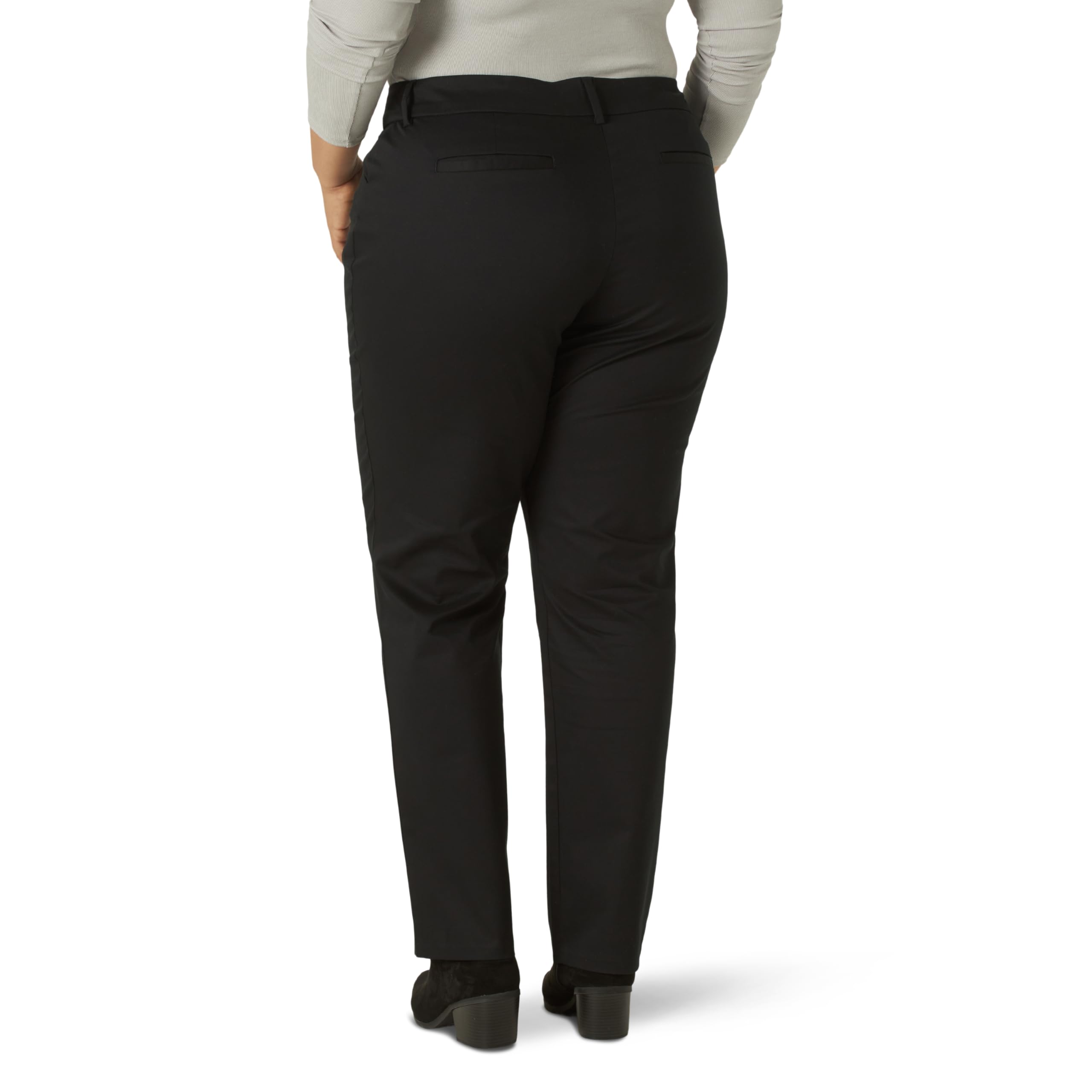 Lee Wrinkle Free Relaxed Fit Straight Leg Pant - Spodnie Kobiety