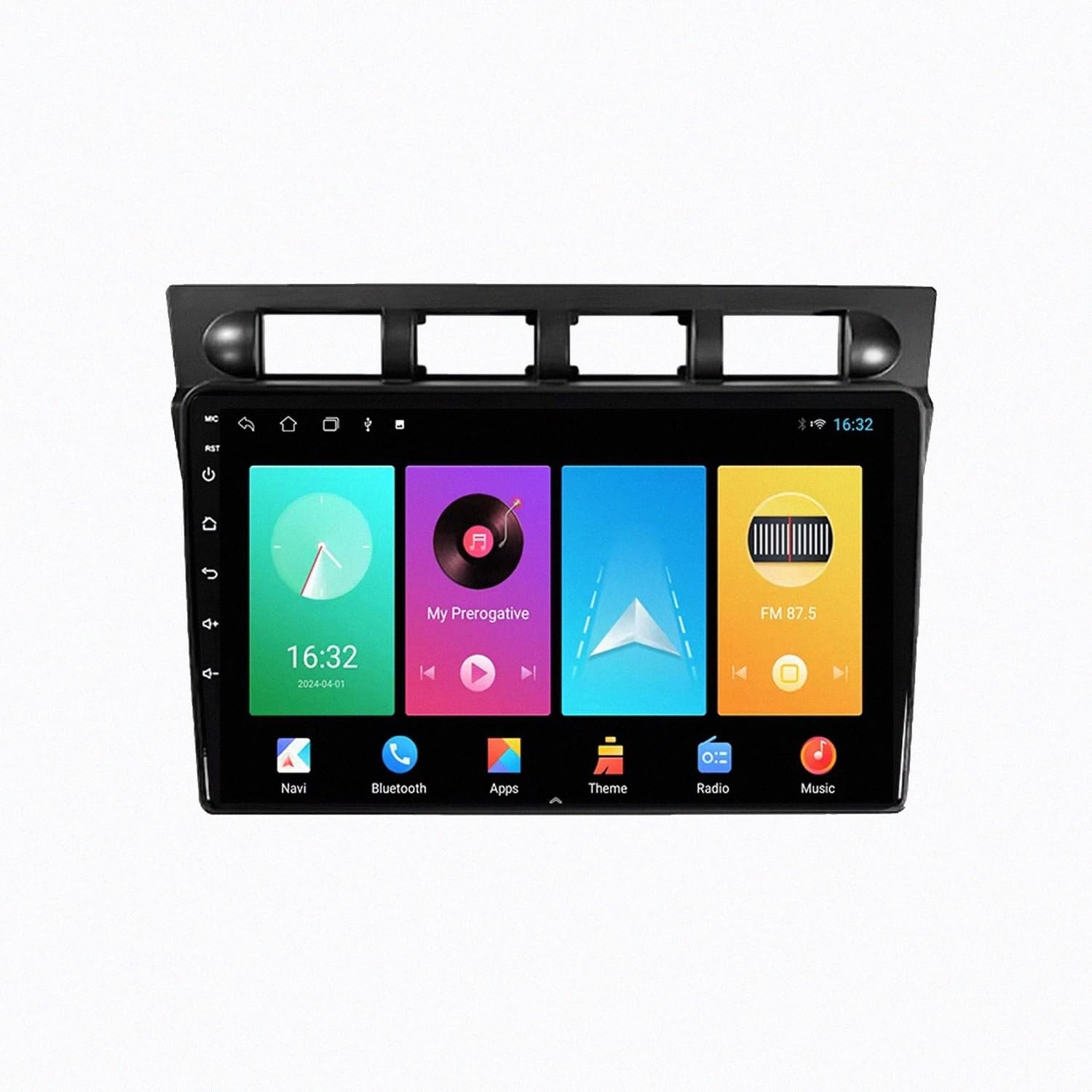 Autoradio para Kia Morning Picanto 2004-2007 con Android Auto Inalámbrico 8