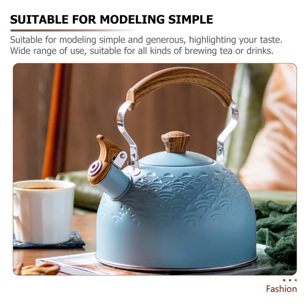 Bollitore con fischio Bollitore per il tè piano cottura Bollitore per il tè bollente teteras para hervir agua teiera Forte caffettiera retrò Bollitore con fischio per il ristorante Prepara il tè Pe