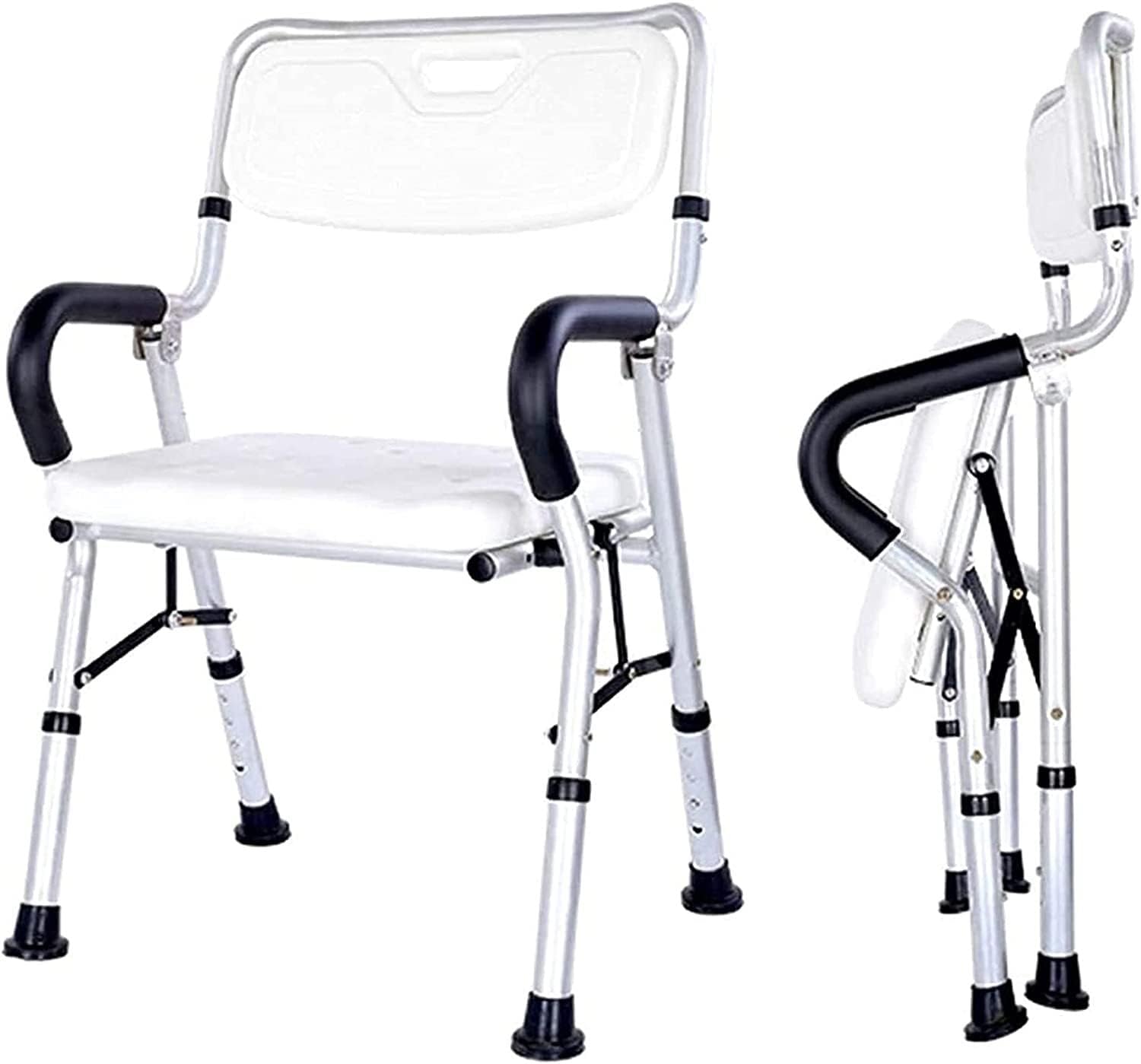 Shower Chair for Inside Shower Elderly Bath Stools Foldable