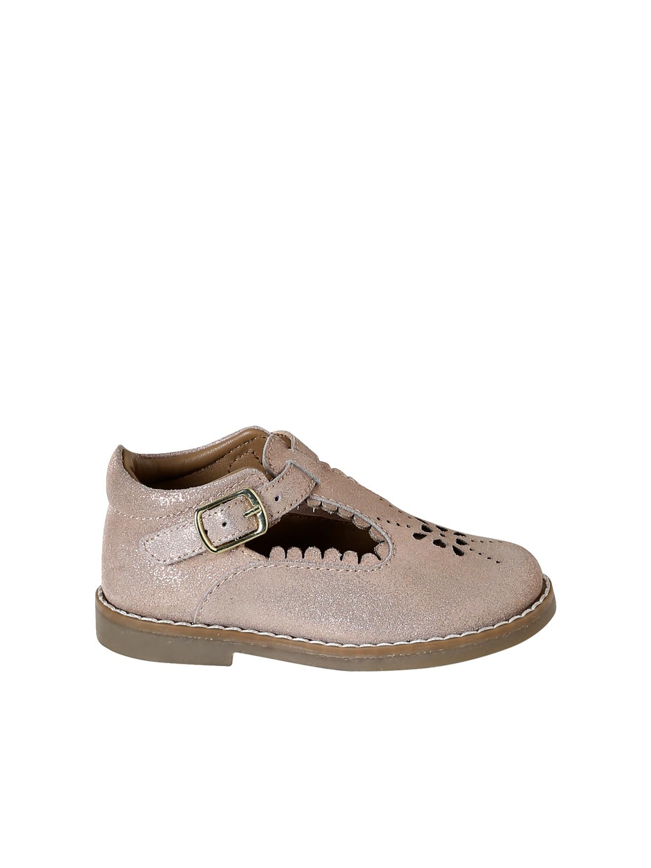 Vertbaudet Lauflern-Spangenschuhe aus Leder Baby
