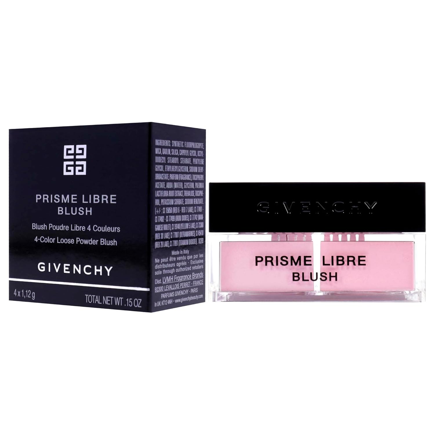 Prisme Libre Blush - 1 Mousseline Lilas by Givenchy for Women - 0.15 oz Blush - Image 4