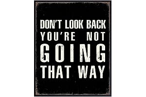 Black and White Inspirational Wall Decor - Motivational Quotes