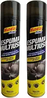 Espuma Multiuso higienização a seco Limpeza Instantânea Carros sofás Tapetes colchões 300ml Kit 2