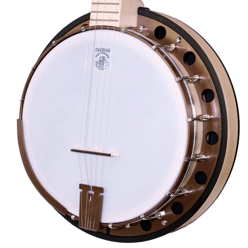 Deering Goodtime Two Deco 5-String Banjo - Best Beginner Bluegrass Banjo | Made In U.S.A. - Image 6