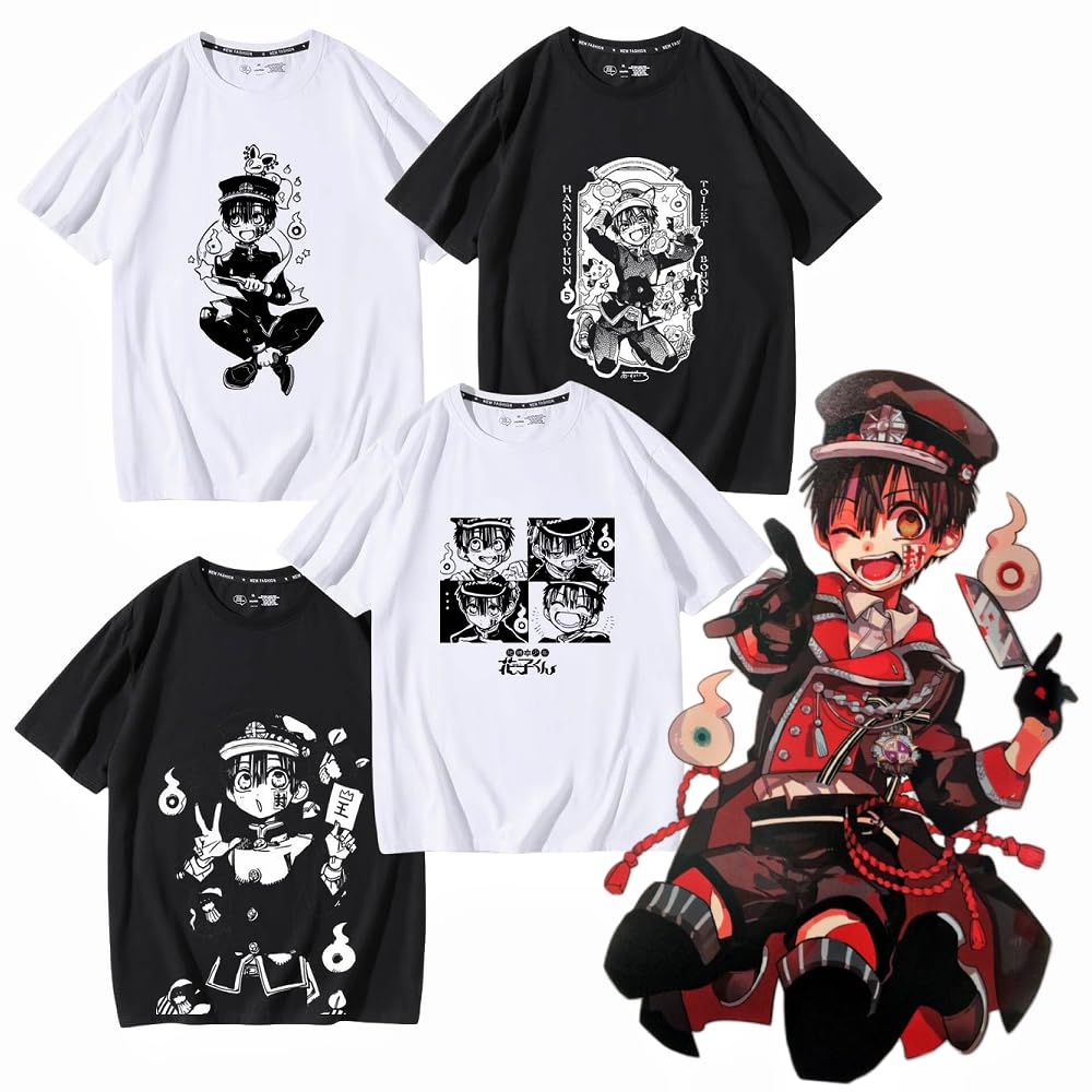 希少　レア　地縛少年花子くん　半袖Tシャツ　キャラクターTシャツ　源輝 輝兄 Amazon.co.jp: [ザナ一] 花子くん Tシャツ 半袖 地縛少年花子くん 柚木