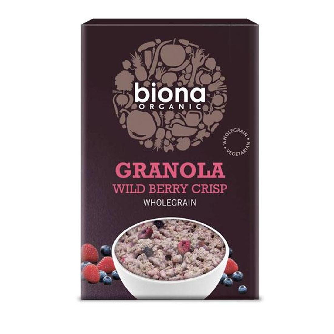 Biona | Wild Berry Granola - Organic | 6 x 375G