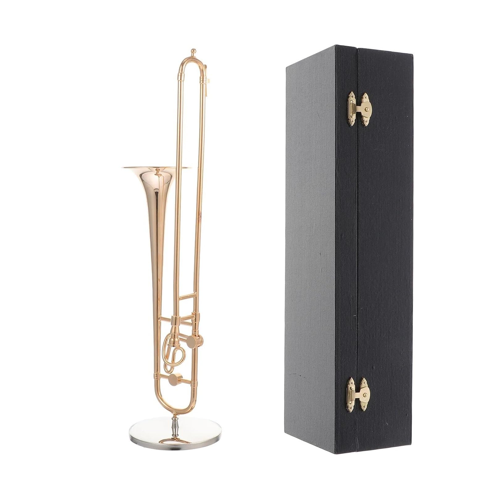 Musikinstrument Posaune Modell Miniatur Dekoration