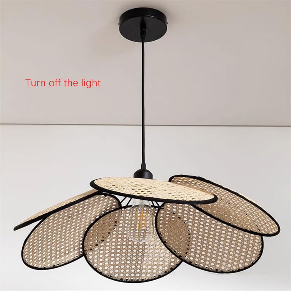 s Producto Hecho a Mano Pantallas Lámpara Lámpara colgante Accesorio de iluminación Creativo para cocina costera Isla Comedor Sala de estar Dormitorio Vestíbulo, Blanco, a