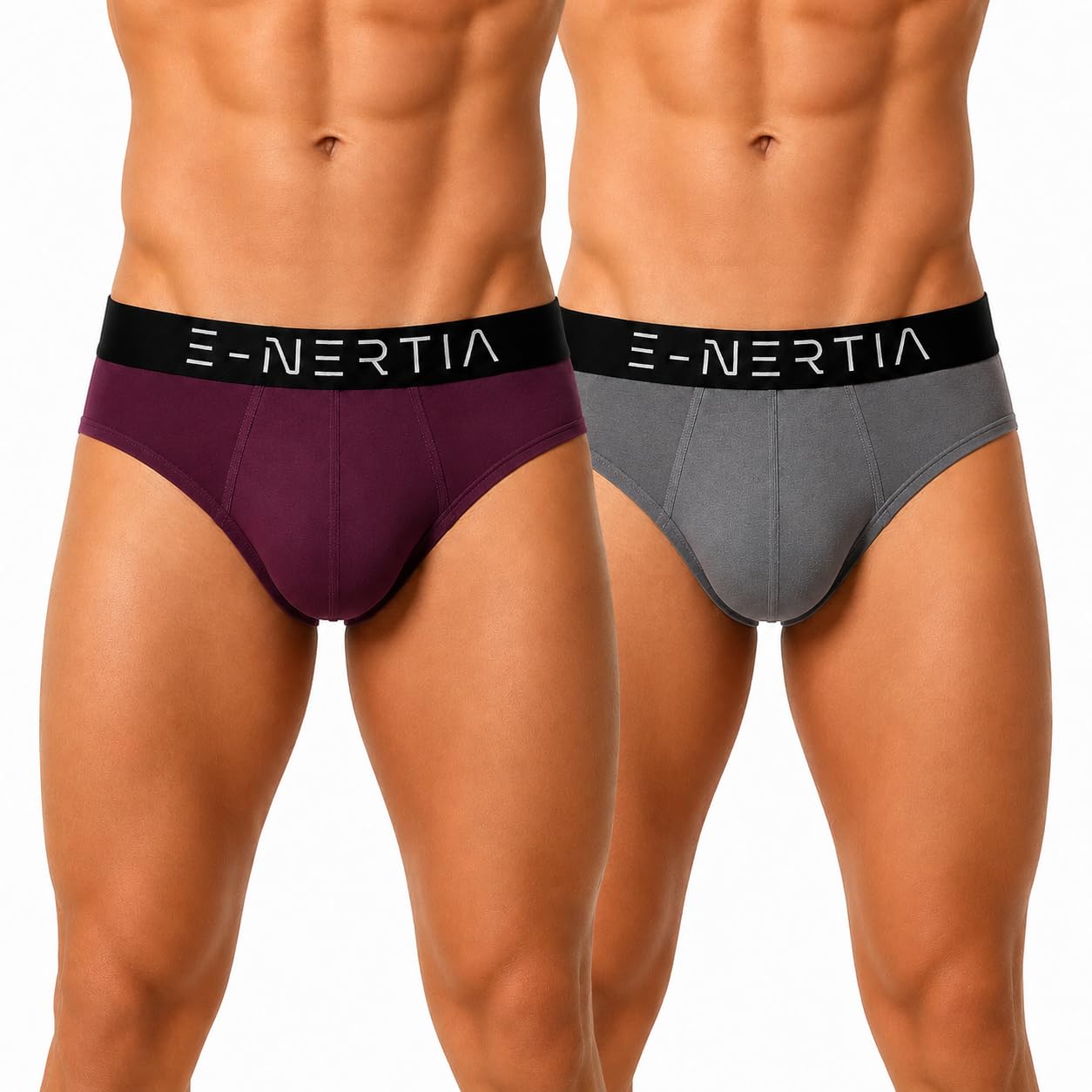 e-nertia Men Brief Underwear | Bamboo Brief | Motion Collection | Pack of 2-picture-14