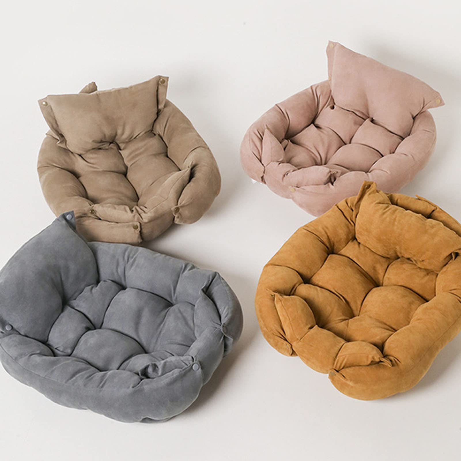 Tapis Chien,Panier Chien XL,Coussin Chien Anti Stress Grande Taille,Imperméable Lit pour Chien, Aux Chiens Et Chats De Grande Et Moyenne Taille,Violet,Large