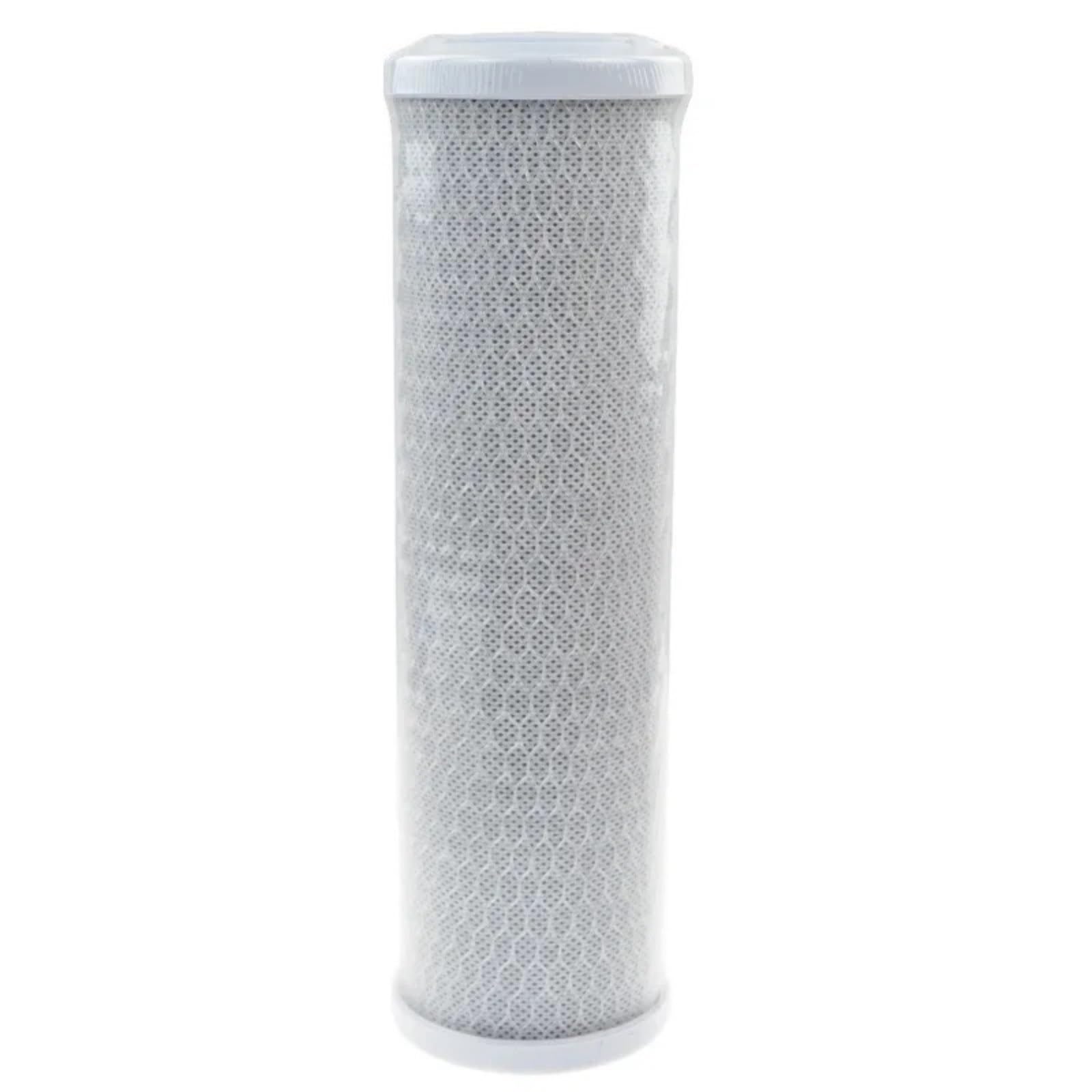 Filtre purificateur d'eau 10 pouces (UDF) à charbon actif granulaire + filtre en coton PP + comprimé CTO Installation facile