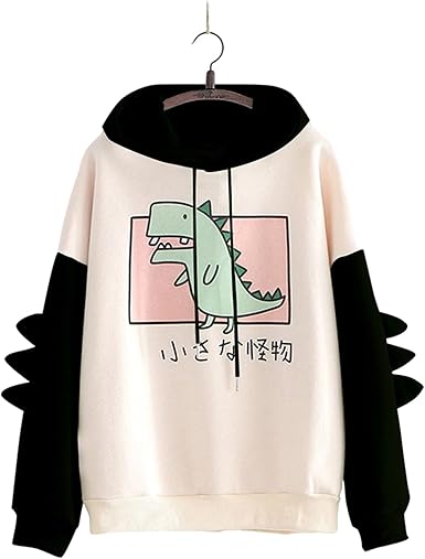 moletom com capuzs with dinosaurs