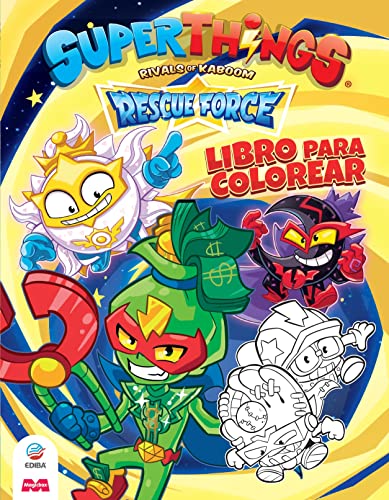 Prodotto di ottima qualità Libro para colorear Superthings Rescue Force - España