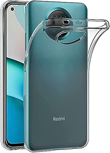 Miniatura 1 de Funda para Xiaomi Mi Redmi Note 9 5G / Redmi Note 9T 5G (6.53 pulgadas) Suave TPU Goma Gel Parachoques Transparente Cubierta Trasera