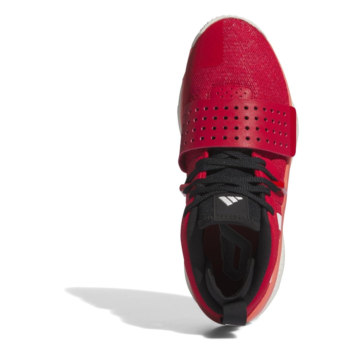 adidas - Zapatillas de baloncesto para hombre, color rojo