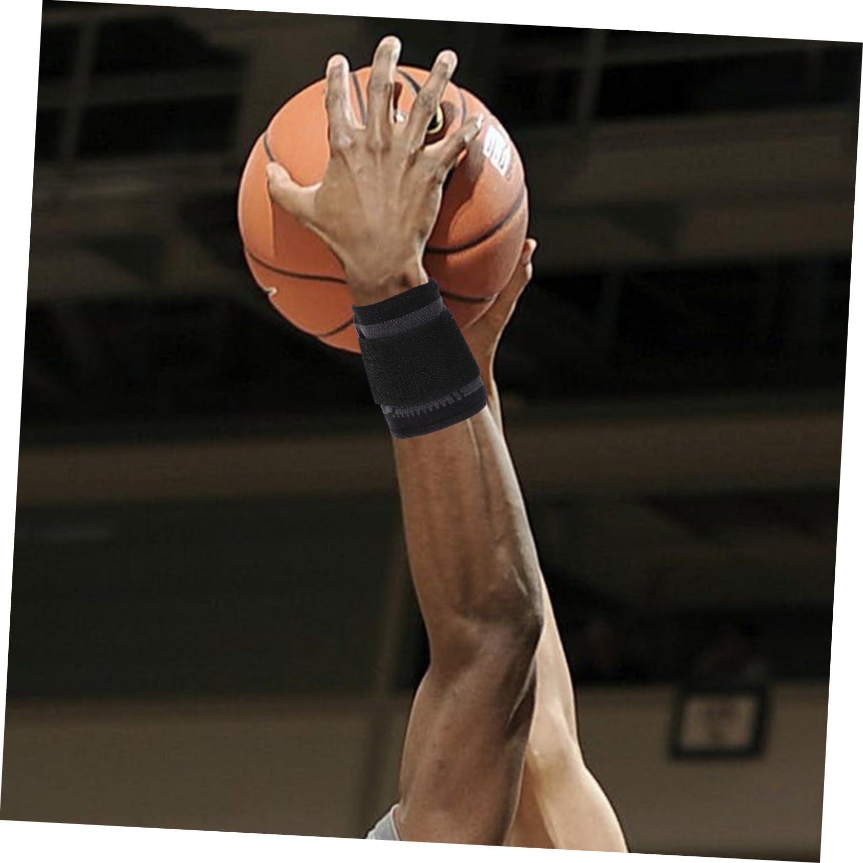 Ipetboom 2PCS Nylon Wrist Protectors Breathable Comfortable Carpal Brace for Sports Detachable Design Lightweight Support for Injury Prevention