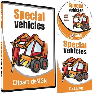 Tractor Clipart-Vinyl Cutter Plotter Clip Art Images-Sign Design Vector Art Graphics CD-ROM