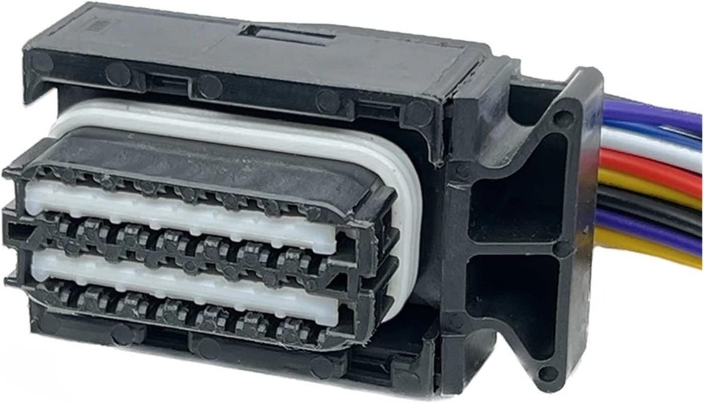 28 Pin TE 1393436-1 1393454-1 Car Engine Computer Welding Plate Plug Wiring Harness Control System ECU Connector V23542C1028B102