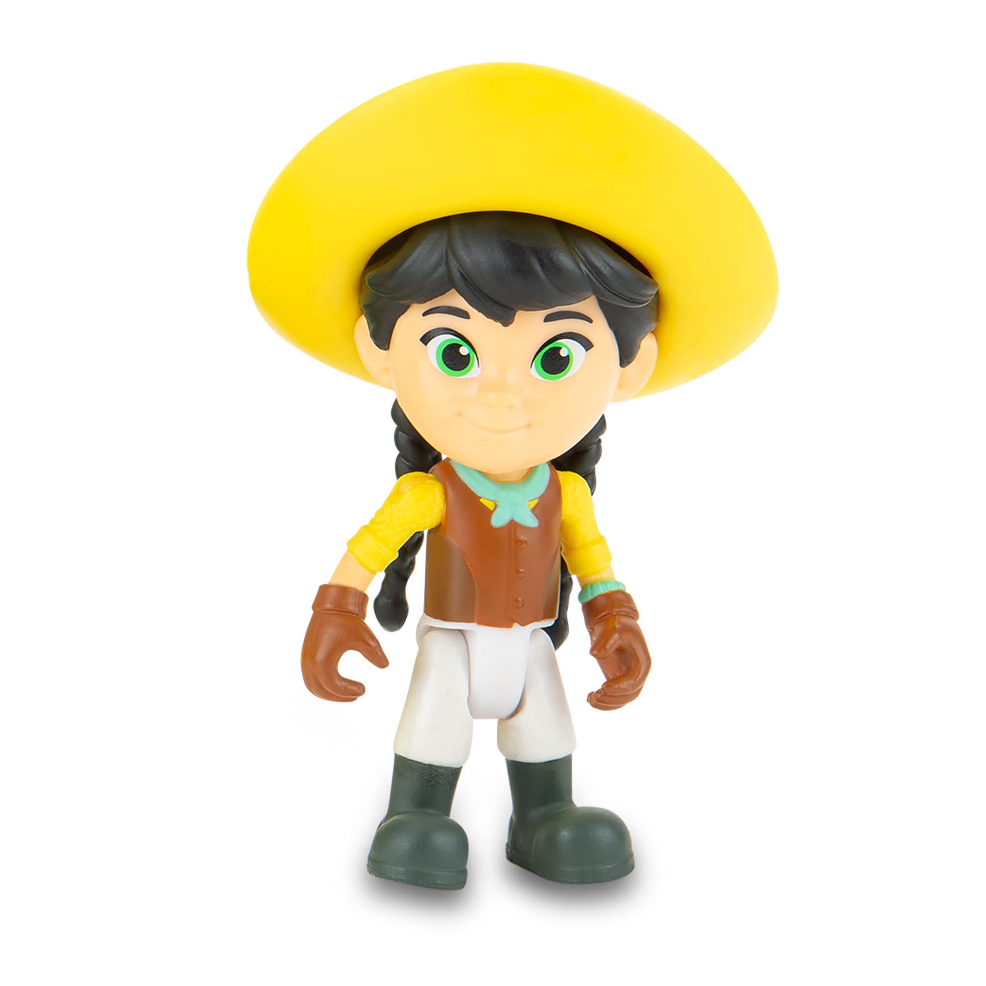 Giochi Preziosi Dino Ranch Min & Clover, pojazd z dinozaurem i postacią o wysokości ok. 7,5 cm, jak widać w telewizji, dla dzieci od 3 lat, DNA03200