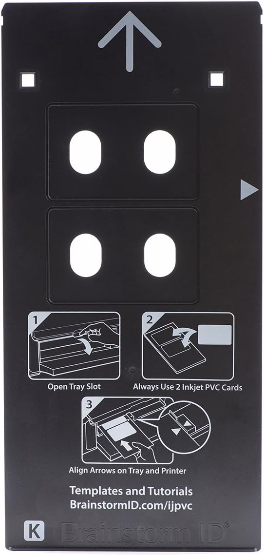 Inkjet PVC Card Tray for Canon PIXMA PRO-10 and PRO-100 (Canon K Tray Printers)