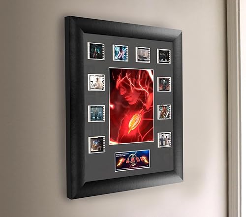 Miniatura 4 de Trend Setters DC Comics - The Flash - Flash - FilmCells - Presentación de mini montaje de FilmCells de 11 x 13 pulgadas - Diez (10) clips de